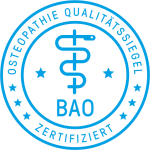 Osteopathie Qualittssiegel - BAO zertifiziert